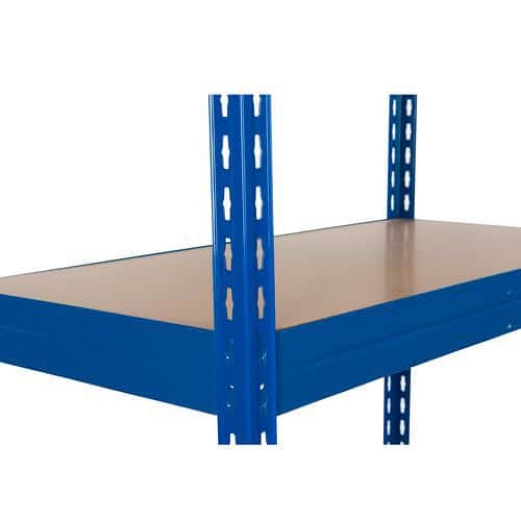 (obrázek pro) Přídavná dřevovláknitá police, 90 x 30 cm, 265 kg, modrá