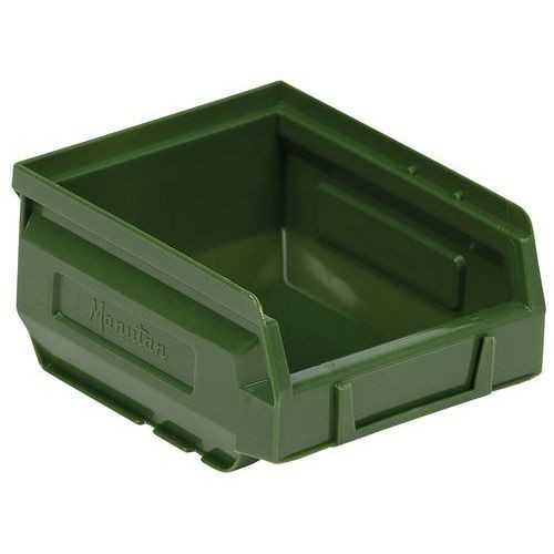 (obrázek pro) Plastový box Manutan Expert 6,2 x 10,3 x 12 cm, zelený
