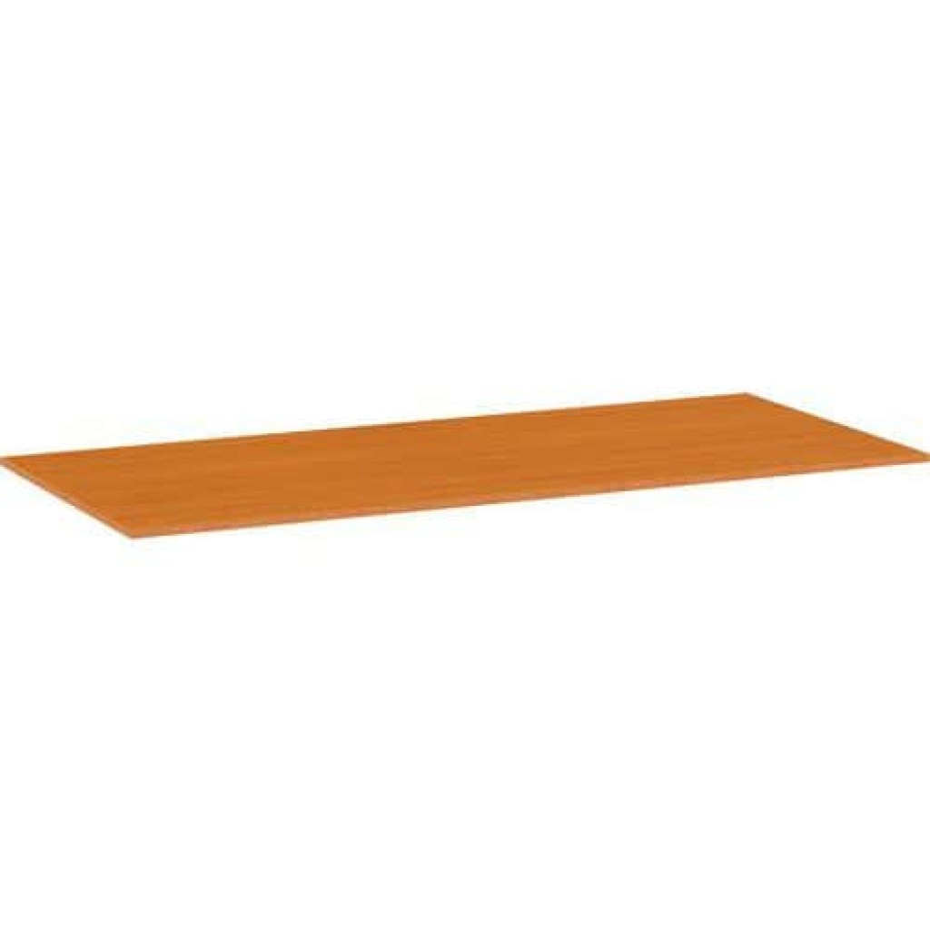 (obrázek pro) Univerzální deska ke kancelářským stolům, 180 x 80 x 2,5 cm, ABS 2 mm, třešeň