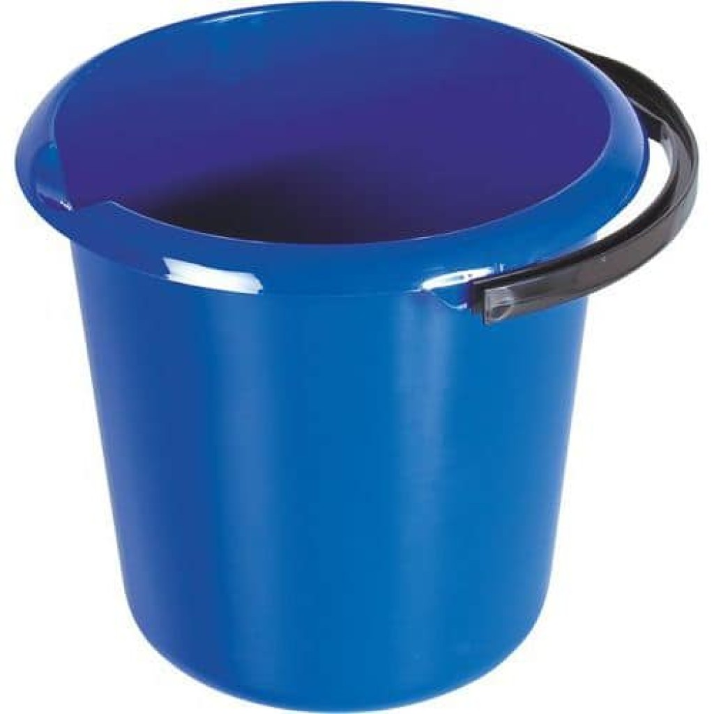 (obrázek pro) Plastový kbelík s výlevkou, 10 l, modrý