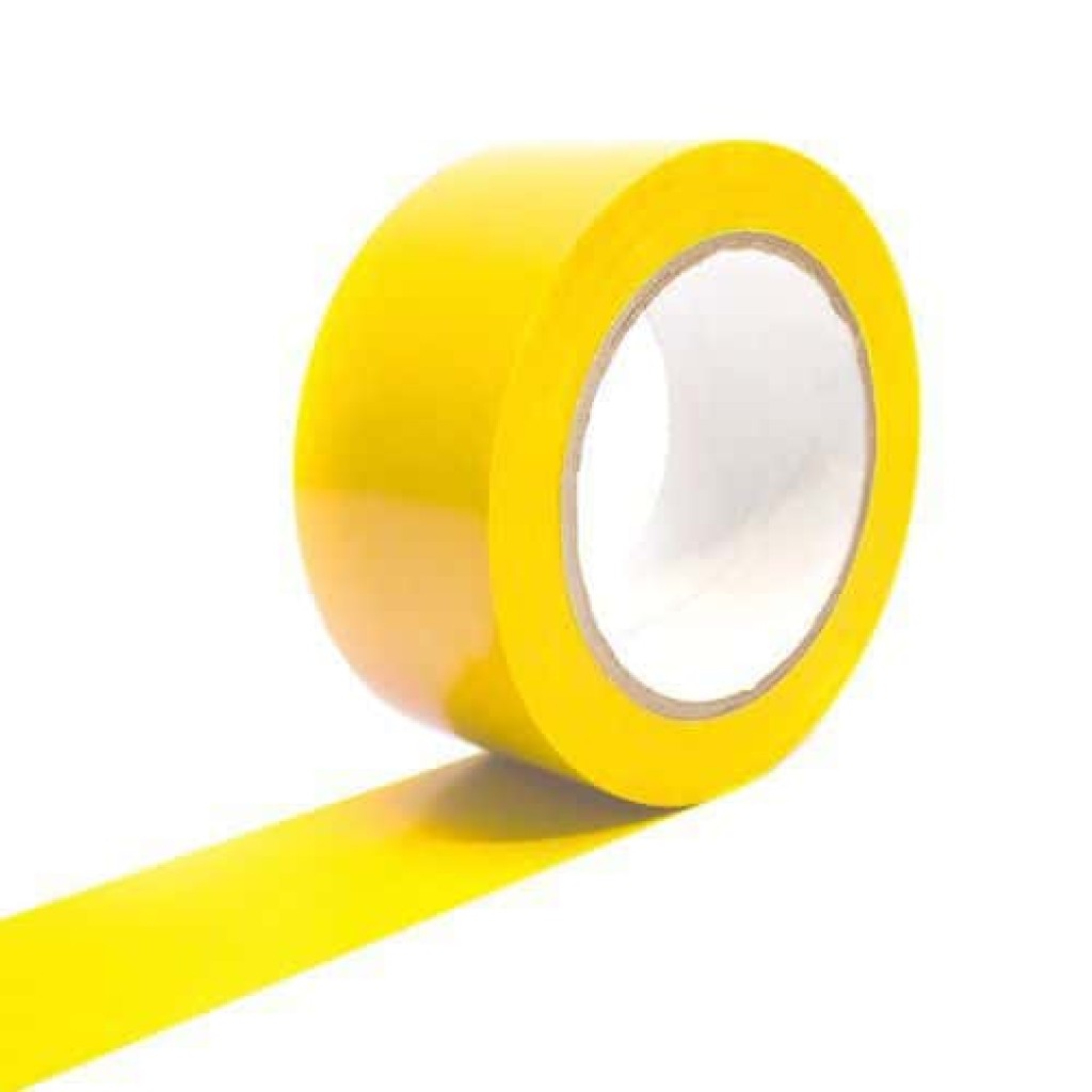 (obrázek pro) Podlahová páska C-tape, šířka 50 mm, žlutá