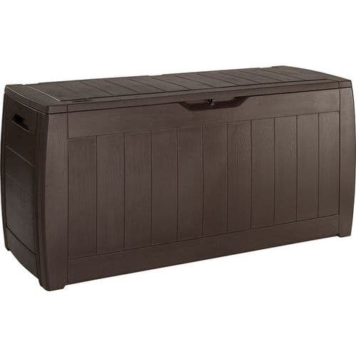 (obrázek pro) Zahradní úložný box Hollywood, 270 l, hnědý