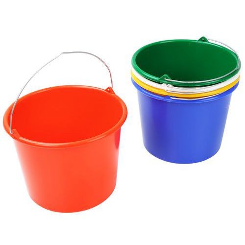 (obrázek pro) Plastové kbelíky Manutan Expert, 5 x 12 l