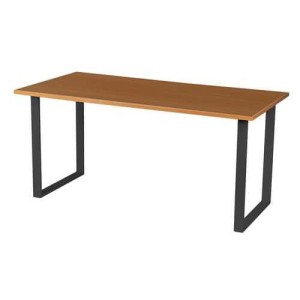(obrázek pro) Kancelářský stůl Viva Square, 180 x 80 x 75 cm, rovné provedení, podnoží antracit, buk