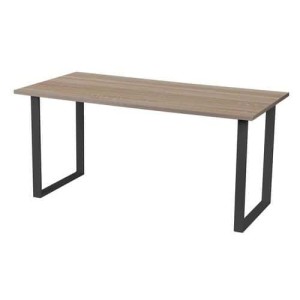 (obrázek pro) Kancelářský stůl Viva Square, 180 x 80 x 75 cm, rovné provedení, podnoží antracit, dub sonoma