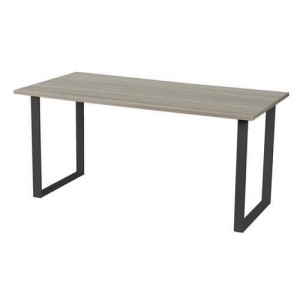 (obrázek pro) Kancelářský stůl Viva Square, 140 x 80 x 75 cm, rovné provedení, podnoží antracit, dub oyster