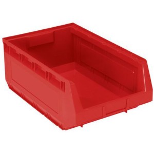 (obrázek pro) Plastový box Manutan Expert 19 x 30,3 x 48,5 cm, červený