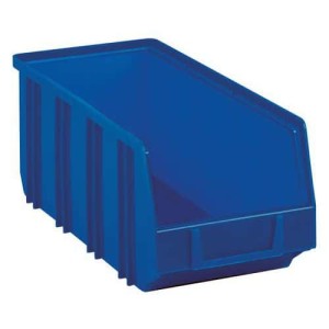 (obrázek pro) Plastový box 12,5 x 14,5 x 33,5 cm, modrý