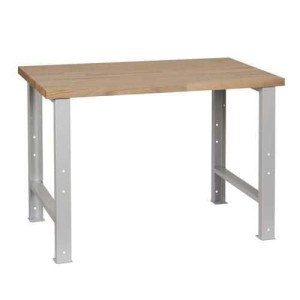 (obrázek pro) Dílenský stůl Weld, 84 x 120 x 68,5 cm, šedý
