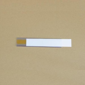 (obrázek pro) Manutan Expert držák etiket na regály, samolepicí, 38 x 200 mm