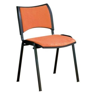 (obrázek pro) Konferenční židle Smart Black, oranžová