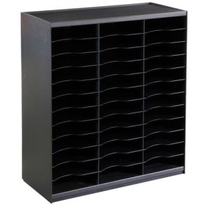 (obrázek pro) Přihrádkový modul, 36 přihrádek, černý