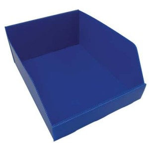 (obrázek pro) Plastový box PP, 15,5 x 29,5 x 38 cm, modré
