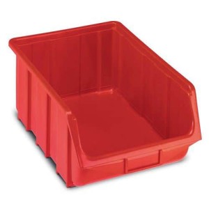 (obrázek pro) Plastový box Ecobox 18,7 x 33,3 x 50,5 cm, červený