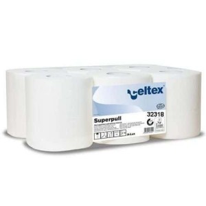 (obrázek pro) Papírové ručníky Celtex Maxi Smart 2vrstvé, 450 útržků, bílé, 6 ks