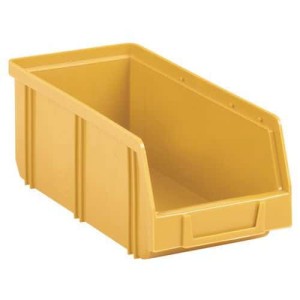 (obrázek pro) Plastový box 8,3 x 10,3 x 24 cm, žlutý