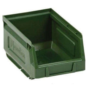 (obrázek pro) Plastový box Manutan Expert 8,3 x 10,3 x 16,5 cm, zelený