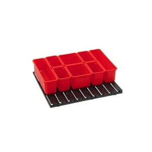 (obrázek pro) Sada přihrádek s držákem QBRICK System SET nr. 7, 8 ks