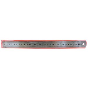 (obrázek pro) Kovové pravítko Manutan Expert, 30 cm