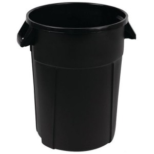(obrázek pro) Plastový odpadkový koš Manutan Expert Pure, objem 120 l, černá