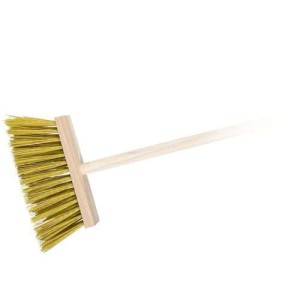 (obrázek pro) Dřevěný smeták s tyčí, 24 cm