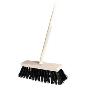 (obrázek pro) Dřevěný smeták s tyčí, 30 cm