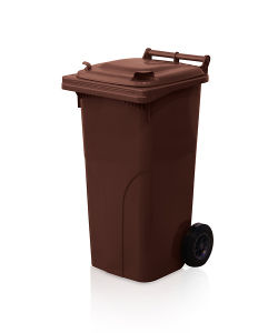 (obrázek pro) Popelnice 120 l hnědá
