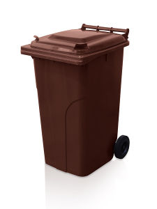 (obrázek pro) Popelnice 240 l hnědá