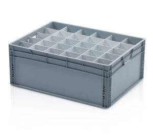(obrázek pro) Příčka pro EURO přepravku 80x60x32 cm - krátká
