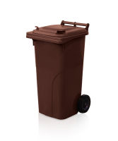 (obrázek pro) Popelnice 120 l hnědá