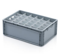 (obrázek pro) Příčka pro EURO přepravku 60x40x22 cm - krátká