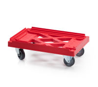 (obrázek pro) Plastový podvozek HL 2 otočná + 2 pevná kola